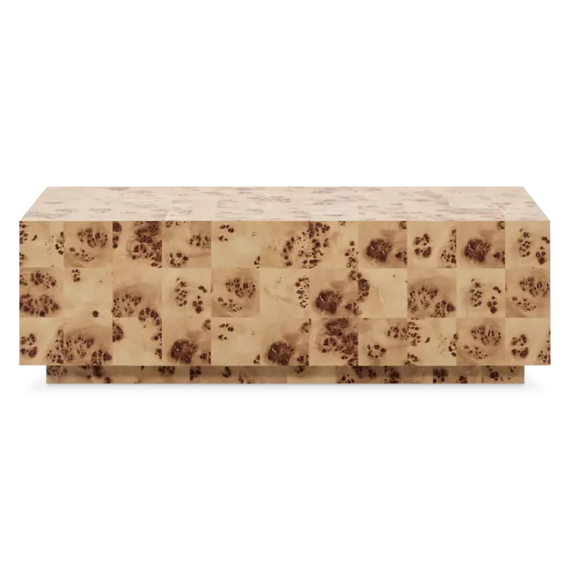 Burl - Table basse en bois Retour Gratuit