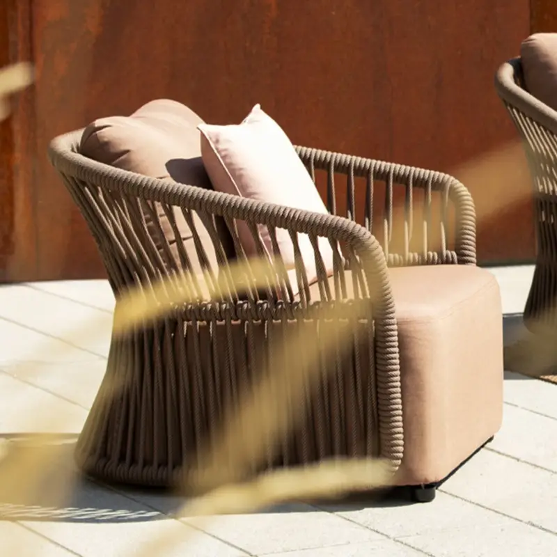 Four Seasons - Fauteuil extérieur en corde Quantité Limitée