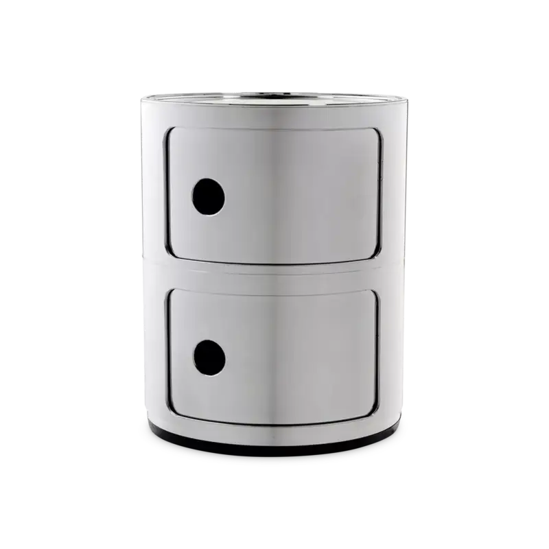 Retour Gratuit Componibili Metal - Table d’appoint par Kartell