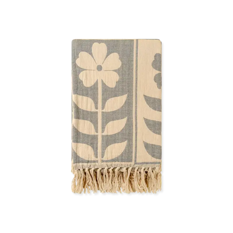 Daisy Days - Jeté en coton Bon Marché