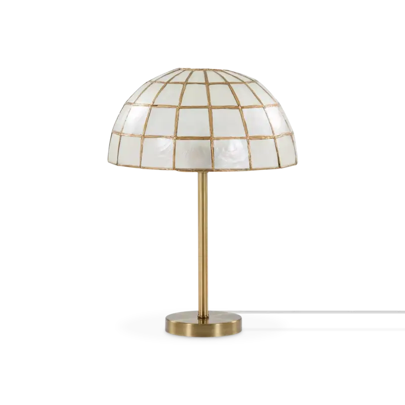 Freedom – Lampe de table en coquillage de capiz Achetez Aujourd&rsquo;hui