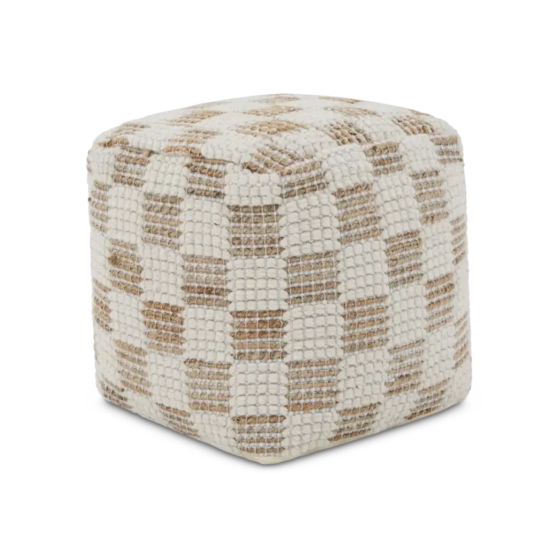 Buzi - Pouf en coton Prix Cassé
