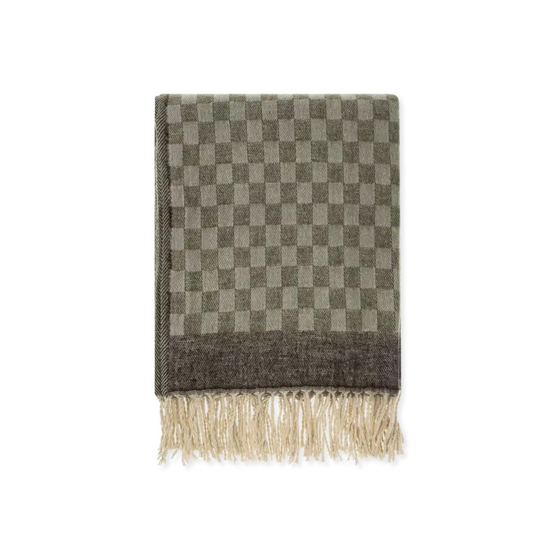 Soldes Jacquard - Jeté en polyester