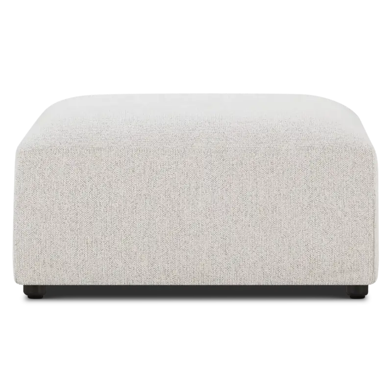 Paiement Sécurisé Lorenzo - Pouf en tissu bouclé