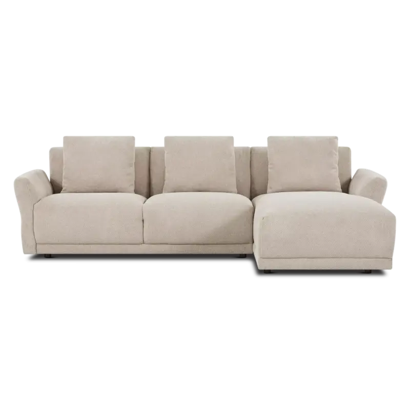 Top Vente Bondi - Canapé sectionnel en tissu par Furninova