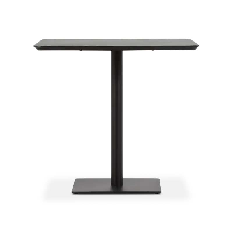 Vente Flash Balance – Table de salle à manger extérieure carrée en aluminium