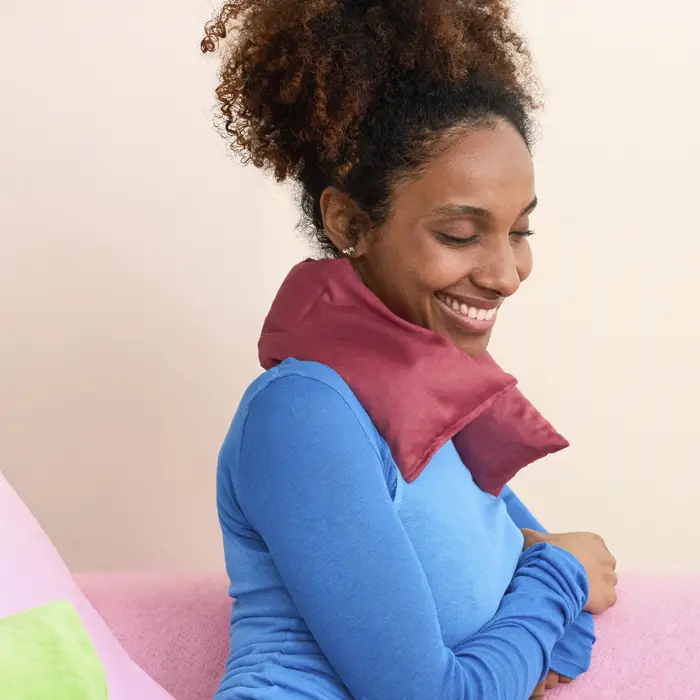 Prix Promo Coussin noyaux de cerise
