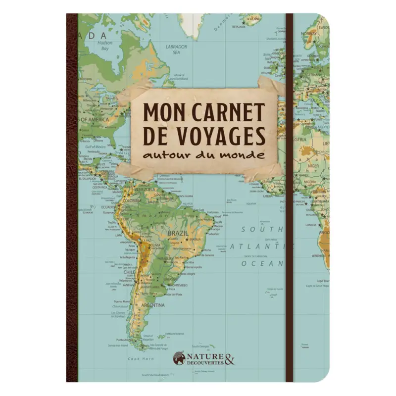 Haute Qualité Mon carnet de voyages autour du monde