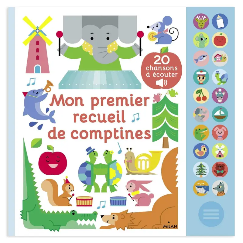 Mon Premier Recueil de comptines Pas Cher