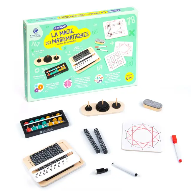 Expédié Aujourd'hui Coffret maths et magie