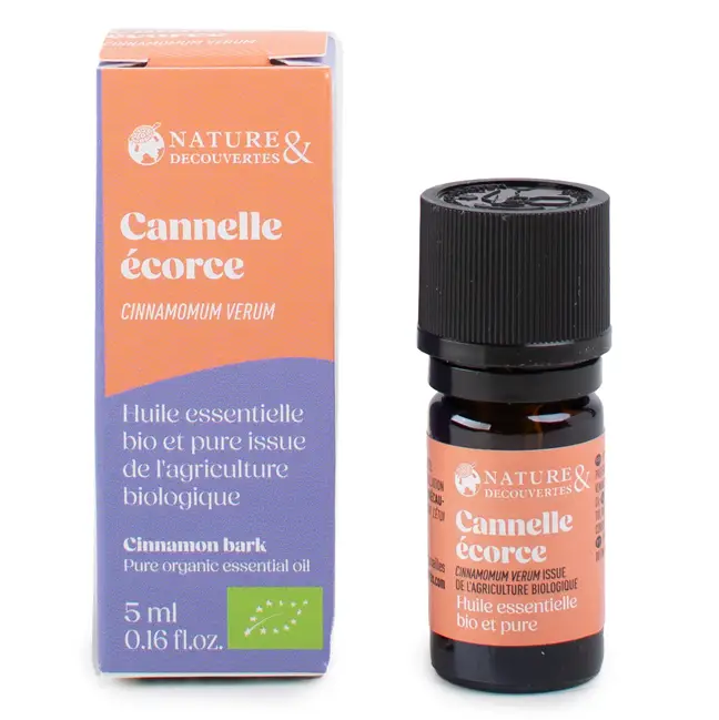 Huile essentielle bio* de cannelle 5ml Achetez Aujourd&rsquo;hui
