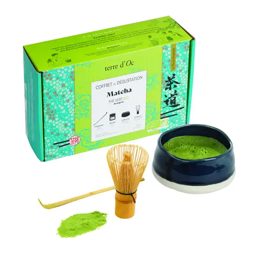 Livraison Express Coffret de dégustation thé Matcha bio