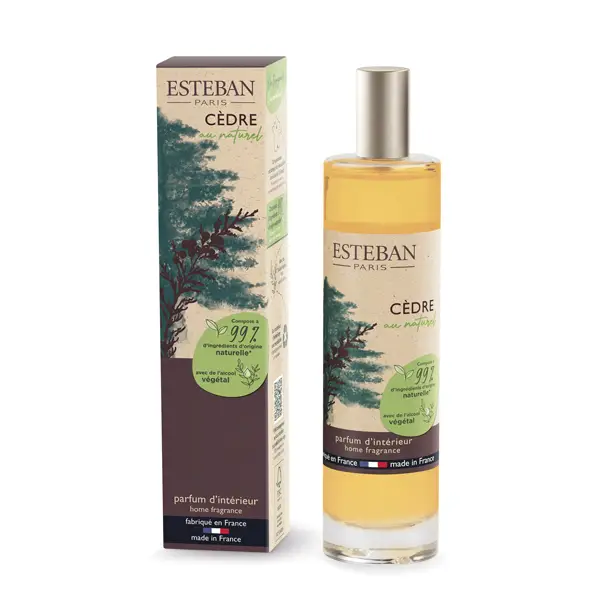 Vaporisateur parfum Cèdre naturel Esteban Prix Cassé