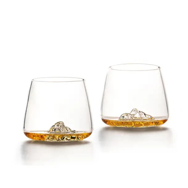 Coffret 2 verres à whisky topographiques Vente Flash