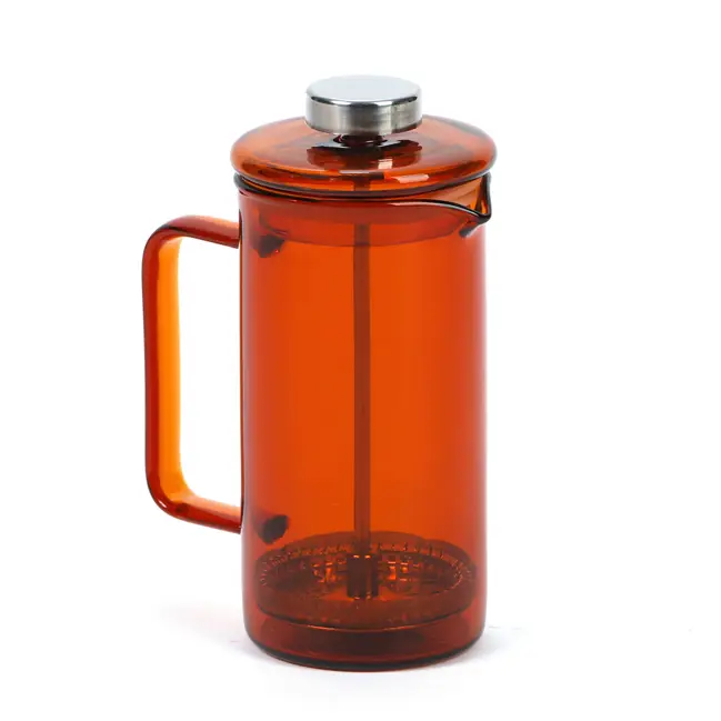 Cafetière à piston orange Bon Plan