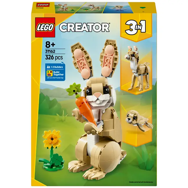 LEGO® Creator L'adorable lapin 31162 Nouvel Arrivage