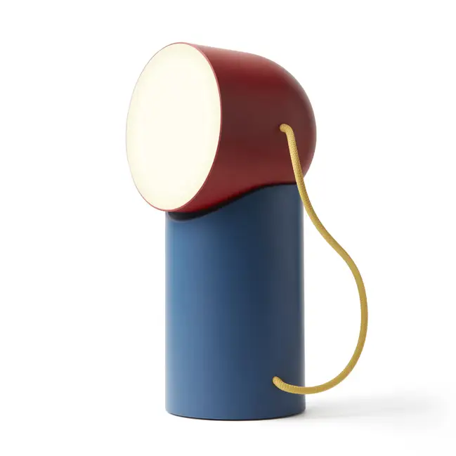 Certifié Lampe Orbe Lexon x Pantone Bleu