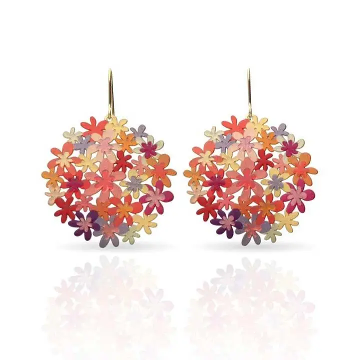 Boucles d'oreilles Bouquet de fleurs Top Vente
