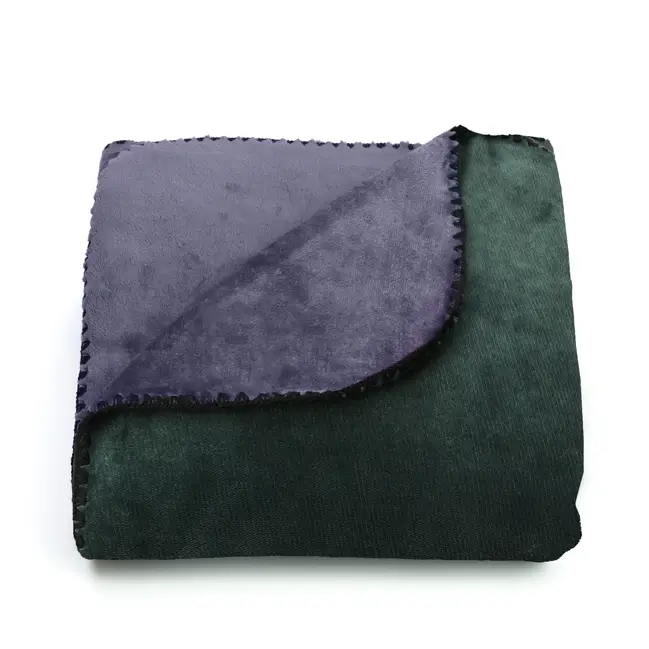 Produit De Marque Plaid bicolore recyclé