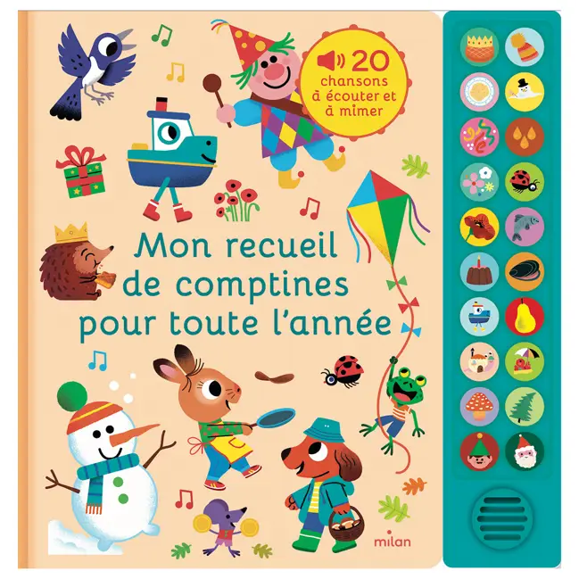 Dernier Modèle Mon recueil de comptines pour toute l'année