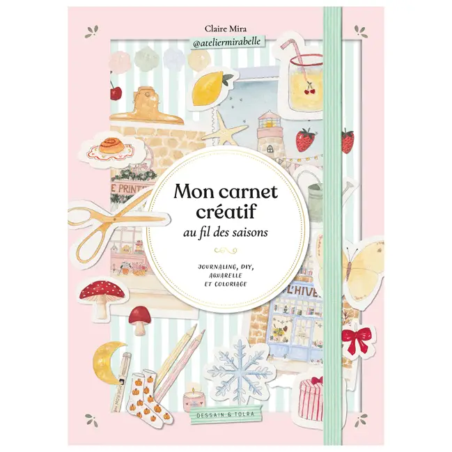 Mon carnet créatif au fil des saisons Solde