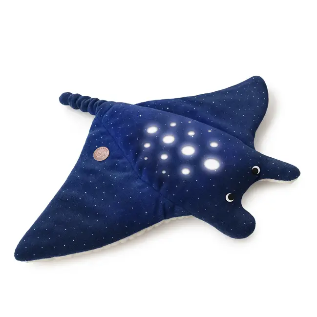 Solde Veilleuse peluche raie musicale et lumineuse Dodo Dreamer