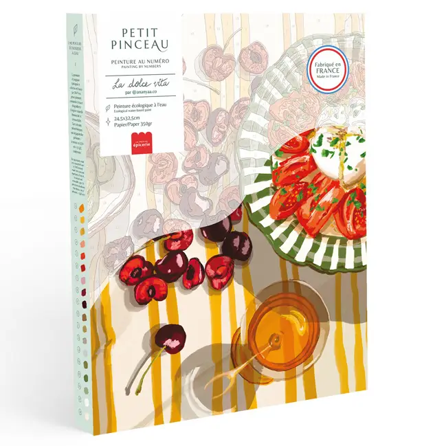 Peinture au numéro La Dolce Vita La Petite Épicerie Prix Réduit
