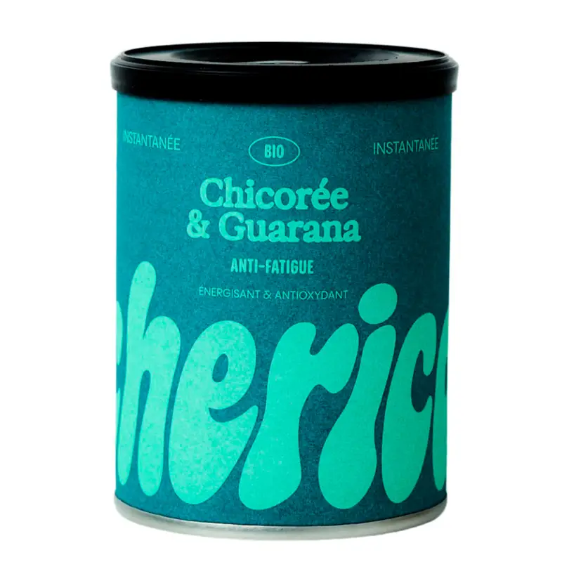 Chicorée & guarana bio préparation soluble 80 g Cherico Petit Prix