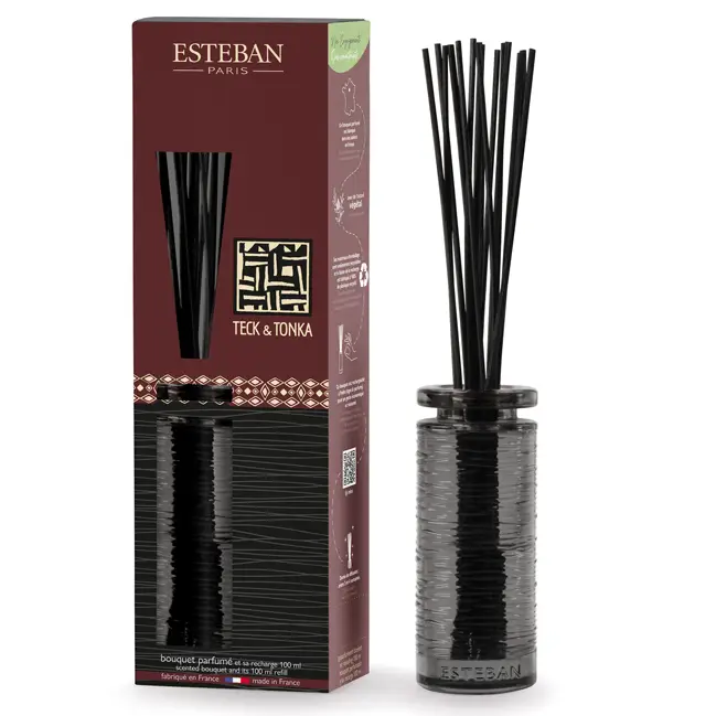 Produit De Marque Bouquet parfumé capilla Teck & Tonka rechargeable Esteban 100 ml