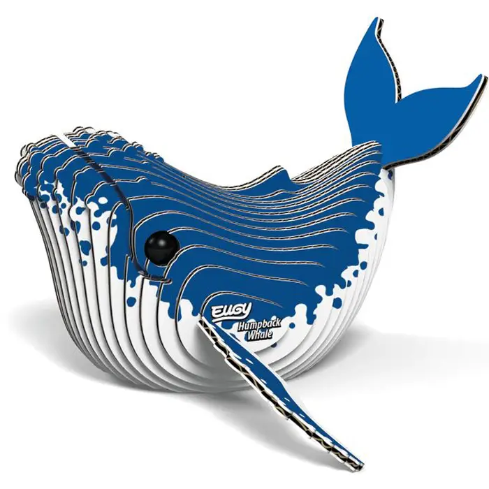 Maquette 3D animaux en carton Eugy Baleine à bosse Prix Réduit