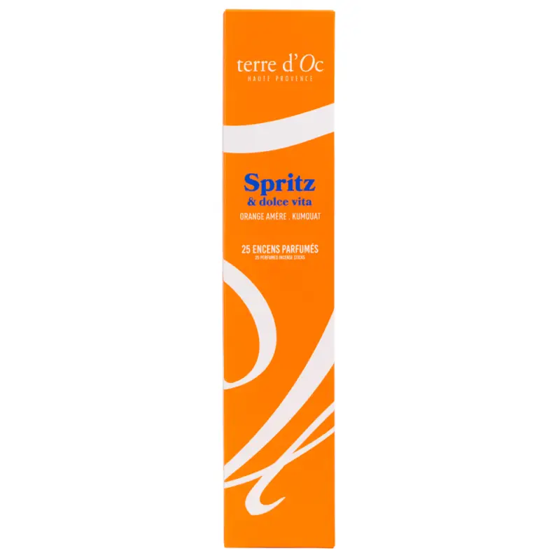 Prix Promo Spritz & Dolce Vita 25 bâtons d'encens terre d'Oc