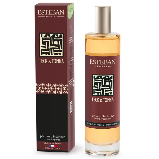 Usine Directe Vaporisateur parfum d'intérieur Teck & Tonka Esteban 75 ml