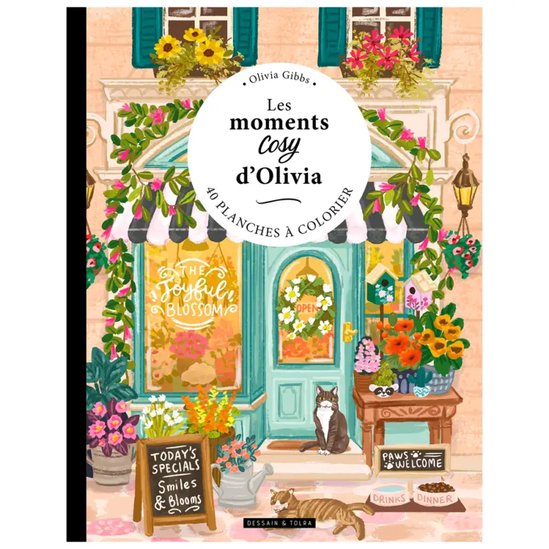 Les moments cosy d'Olivia 40 planches à colorier Jusqu'à Épuisement Des Stocks
