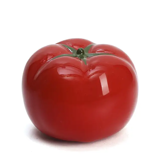 Légume décoration de table artisanale en céramique Tomate rouge Petit Prix