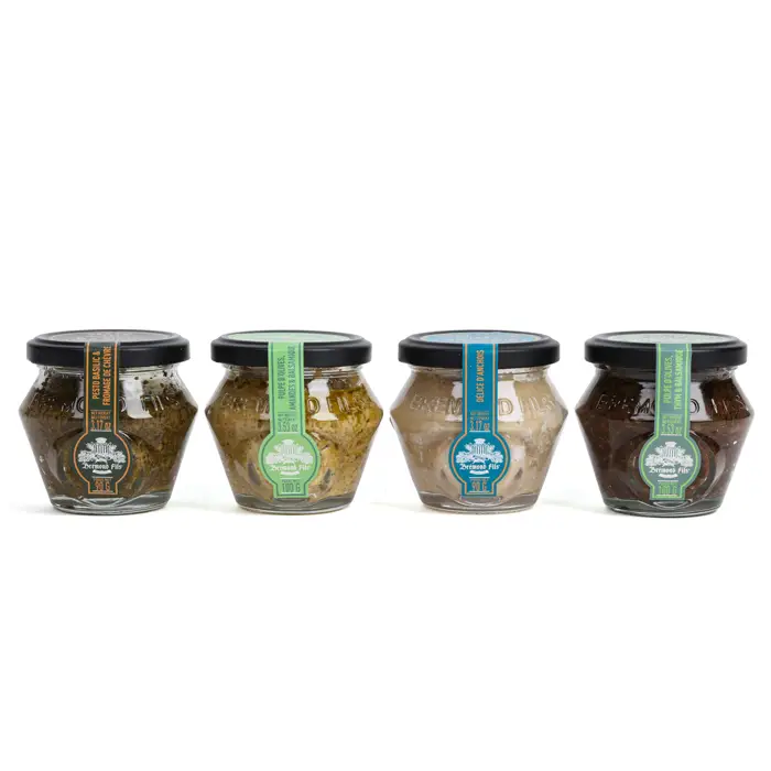 Usine Directe Coffret 4 pots de tartinables salés Provence Maison Brémond