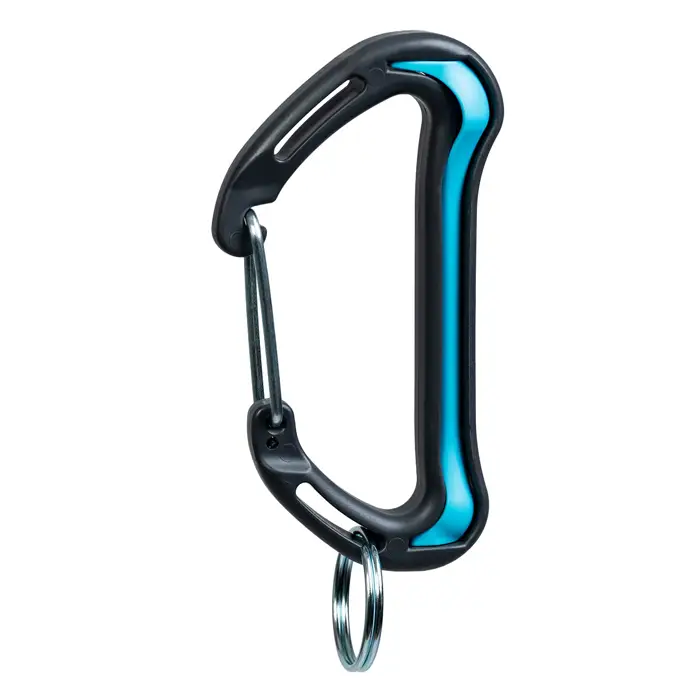 Mousqueton tire-tiques robuste en matériau recyclé pour randonnée et bivouac Bleu Meilleur Prix