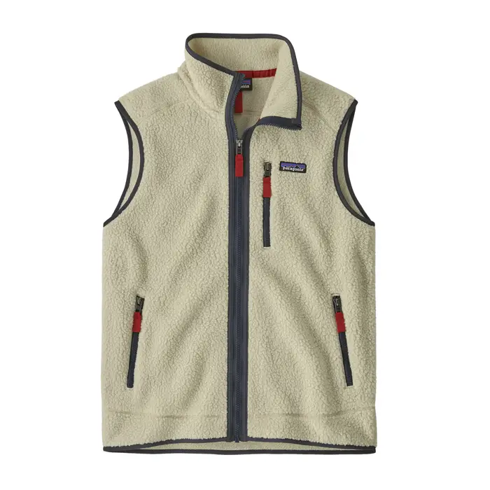 Polaire unisexe sans manches polyester recyclé beige Patagonia M Commande En Gros