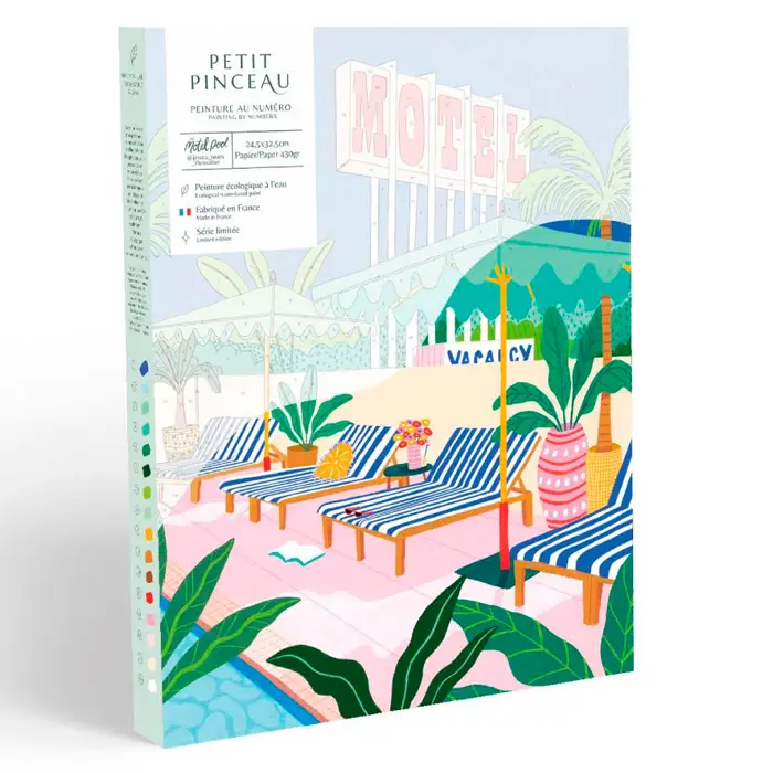 Peinture au numéro The Motel Pool Meilleur Choix