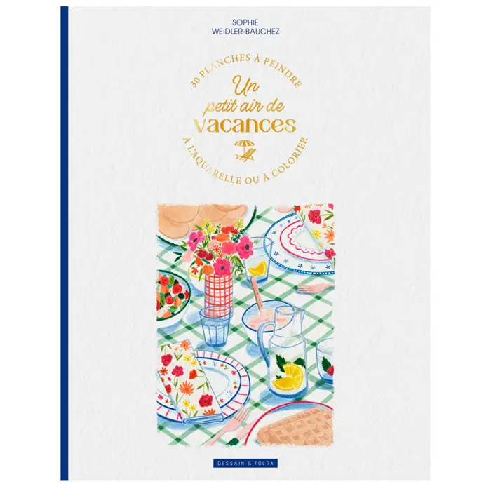 Un petit air de vacances : un album à colorier Prix Réduit