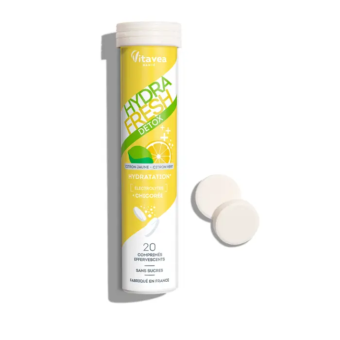 Quantité Limitée Hydra Fresh Detox hydratation pastilles electrolytes sans sucres