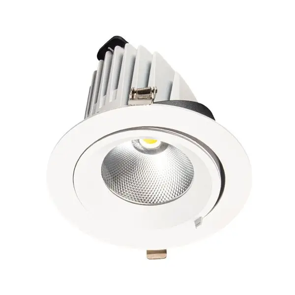 Spot LED escargot COB 30W PRO encastrable orientable CCT 3 couleurs Garantie 5 ans Acheter Direct