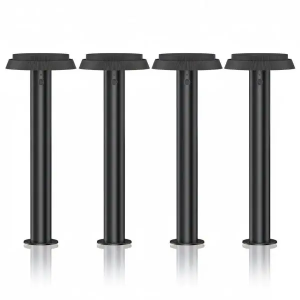 Commander Maintenant Lot de 4 Bornes Lumineuses Solaires DOURO CCT 80W - 1000Lm