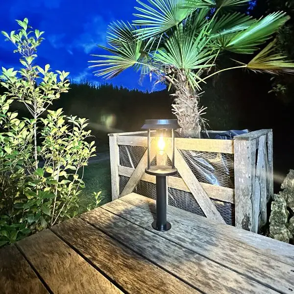 Borne Solaire LED Extérieure ESCALA 53cm Equi. 40W Détecteur de Présence 53cm Achetez Aujourd'hui