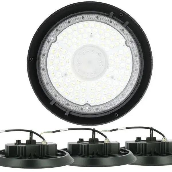 4 Gamelles suspension industrielle DOYLE UFO 150W IP65 Dernière Chance