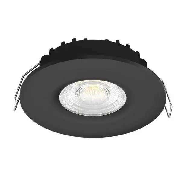Authentique Spot LED encastrable 5W RIZE Noir CCT RT2020 IP65
