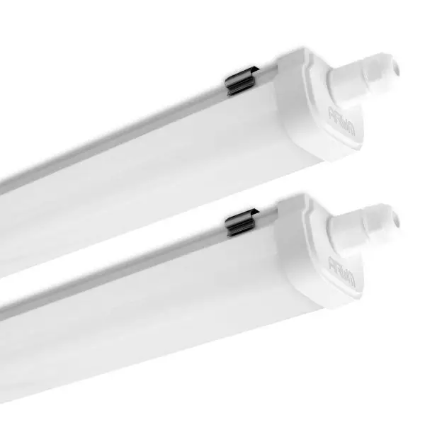 Haute Qualité Lot de 2 Reglettes LED Etanche Panama 120cm 40W IP65 Interconnectable