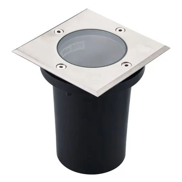 Spot Encastrable IP67 CANYON Carré de sol INOX 304 GU10 Commander Maintenant