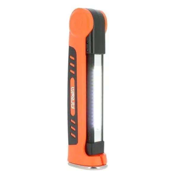 Lampe Torche Baladeuse LED Pliable MURDOK 3W+1W Promotion Saisonnière