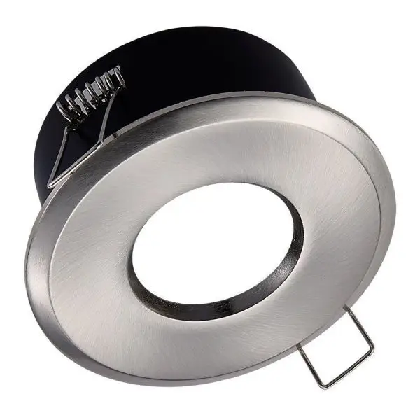 Solde Support Spot Encastrable Fixe BBC IP65 Acier Brossé