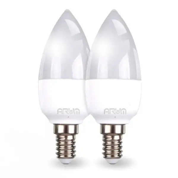 Quantité Limitée Lot de 2 ampoules LED E14 C37